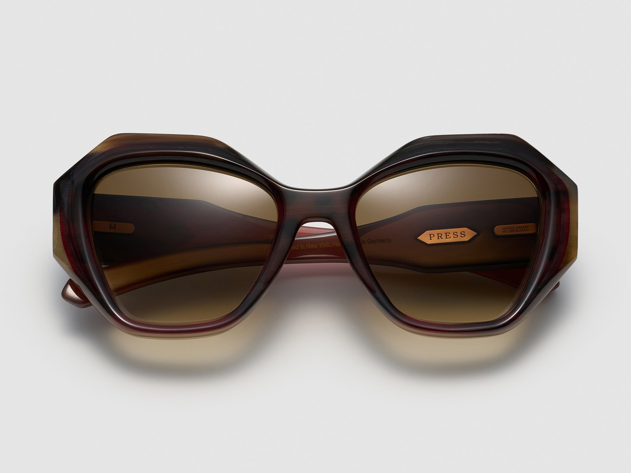 Vogue Horn Burgundy Tortoise - JP032 #color_burgundy-tortoise-jp032