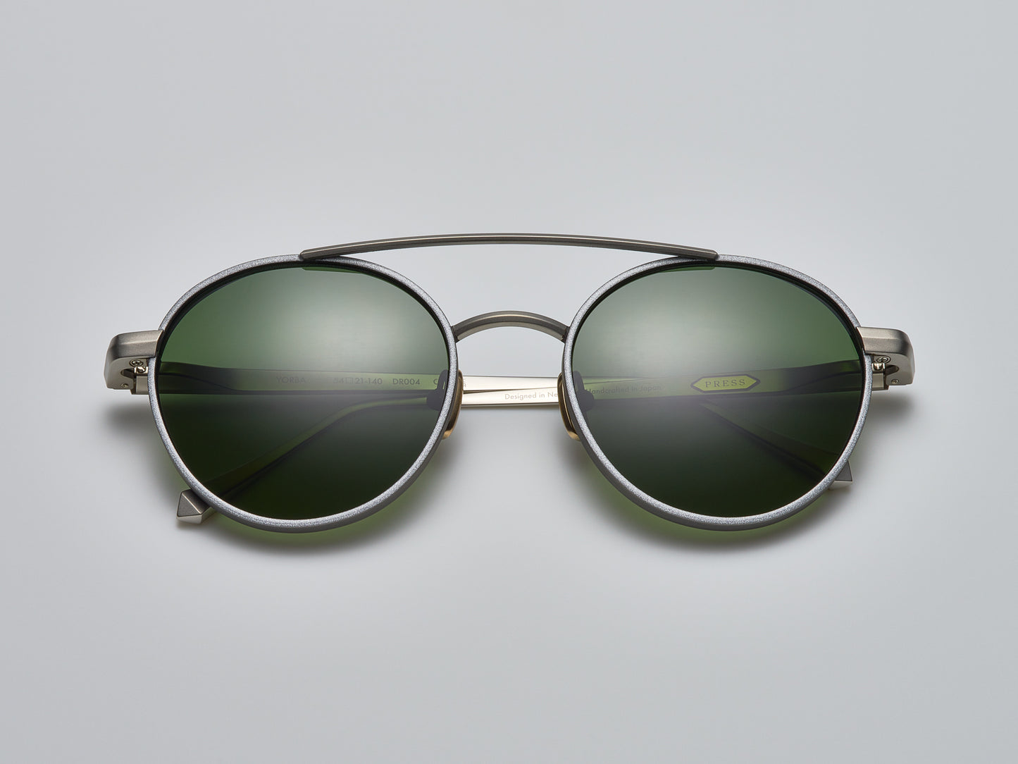 Yorba Shiny Palladium / Matte Palladium / Antique Silver - DR004 #color_shiny-palladium-matte-palladium-antique-silver-dr004