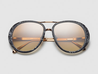 Zagato Marble Black Marble / Rose Gold - ST007 #color_black-marble-rose-gold-st007