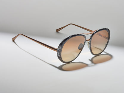 Zagato Marble Black Marble / Rose Gold - ST007 #color_black-marble-rose-gold-st007
