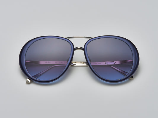 Zagato Matte Navy / Platinum - ST001 #color_matte-navy-platinum-st001
