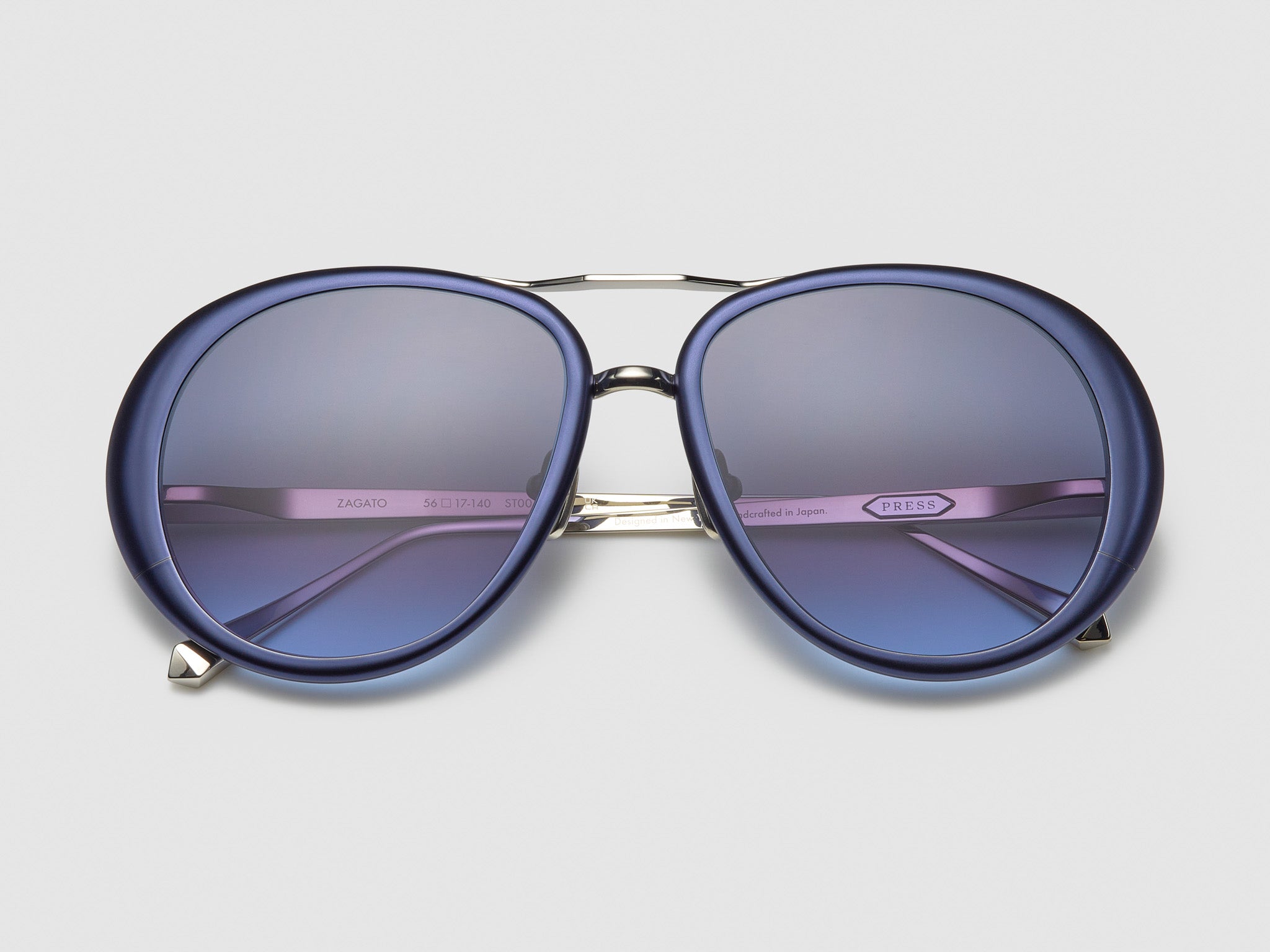 Zagato Navy / Platinum - ST001 #color_navy-platinum-st001
