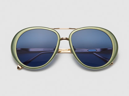 Zagato Cascade Green / Rose Gold - ST005 #color_cascade-green-rose-gold-st005