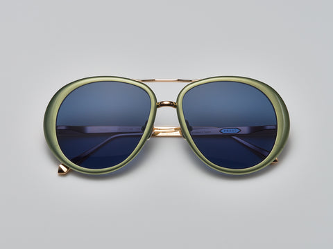 Matte Cascade Green / Shiny Rose Gold - ST005