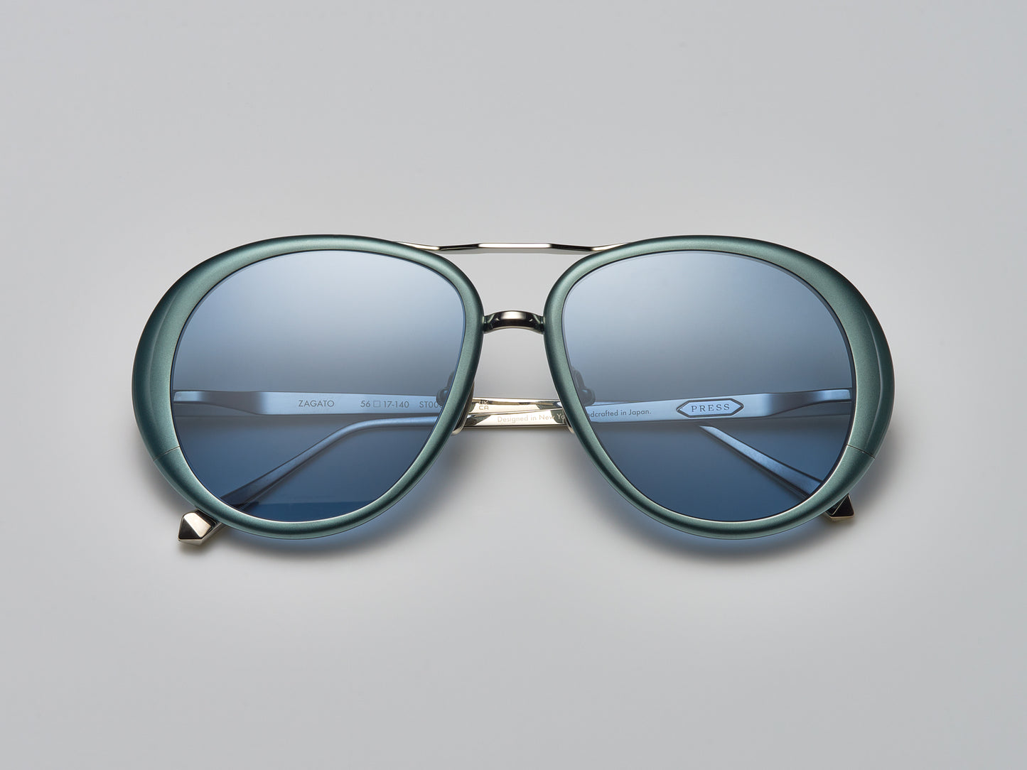 Zagato Matte Nassau Blue / Palladium - ST006 #color_matte-nassau-blue-palladium-st006