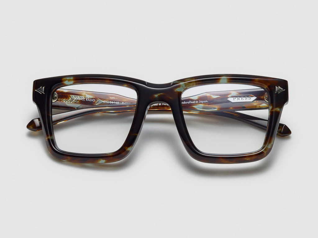 Radio, Radio Optical Noir / Silver - PU005 #color_noir-silver-pu005