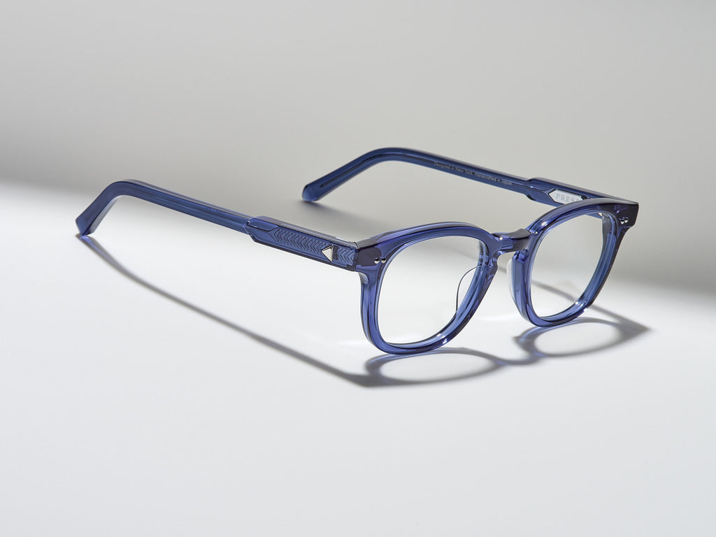 The Rebel Optical Blue Crystal / Silver - TI002 #color_blue-crystal-silver-ti002