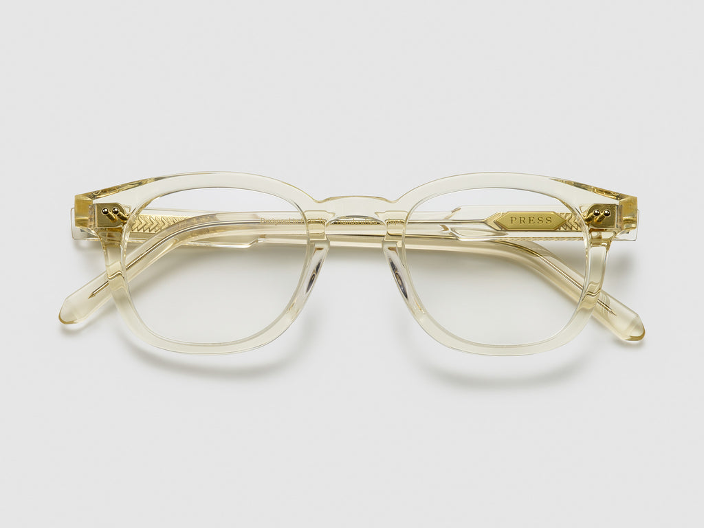 The Rebel Optical Vintage Crystal / Gold - TI008 #color_vintage-crystal-gold-ti008