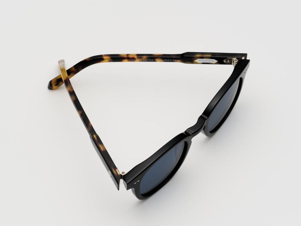 The Rebel Black Tortoise / Silver - TI015 #color_black-tortoise-silver-ti015