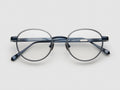 Rigby Gold Leaf Optical Navy Platinum Leaf - DR023 #color_navy-platinum-leaf-dr023