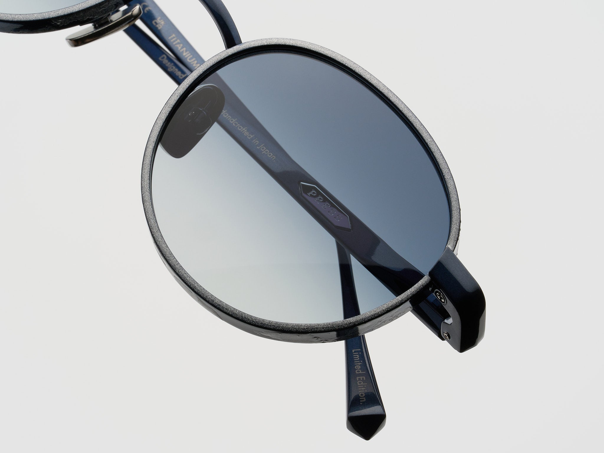 Rigby Gold Leaf Navy Platinum Leaf - DR023 #color_navy-platinum-leaf-dr023