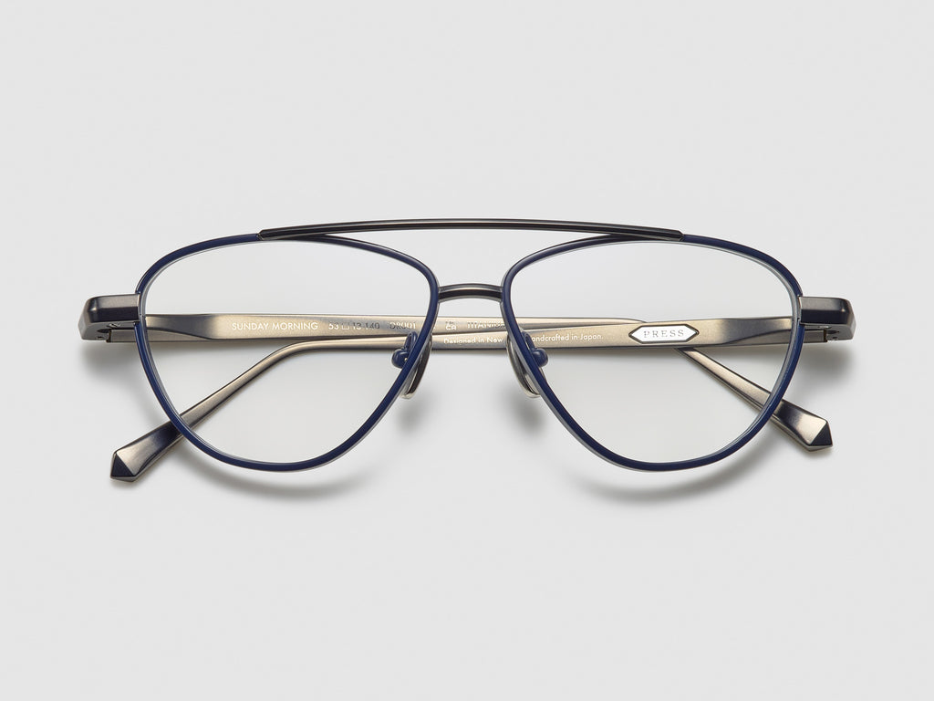 Sunday Morning Optical Matte Navy - DR001 #color_matte-navy-dr001
