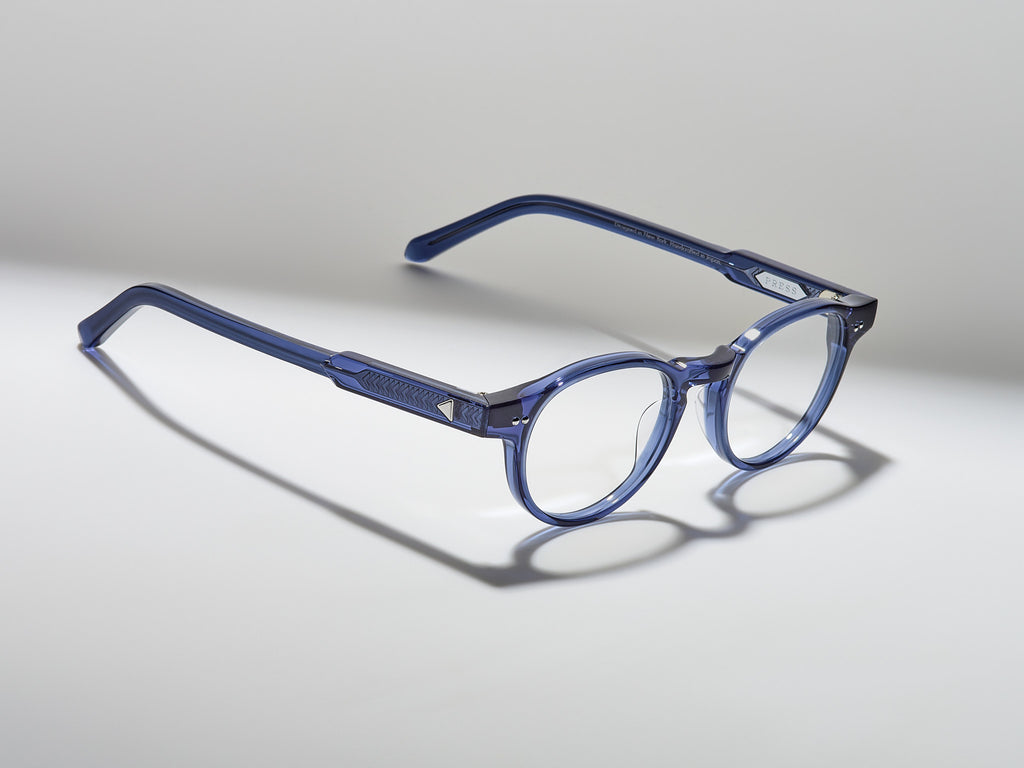 The Song Optical Blue Crystal / Silver - TI002 #color_blue-crystal-silver-ti002
