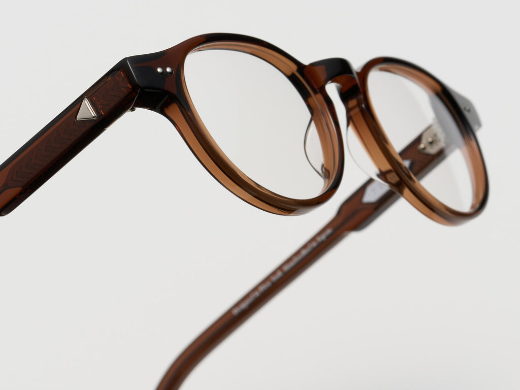 The Song Optical Cognac / Silver - TI005 #color_cognac-silver-ti005