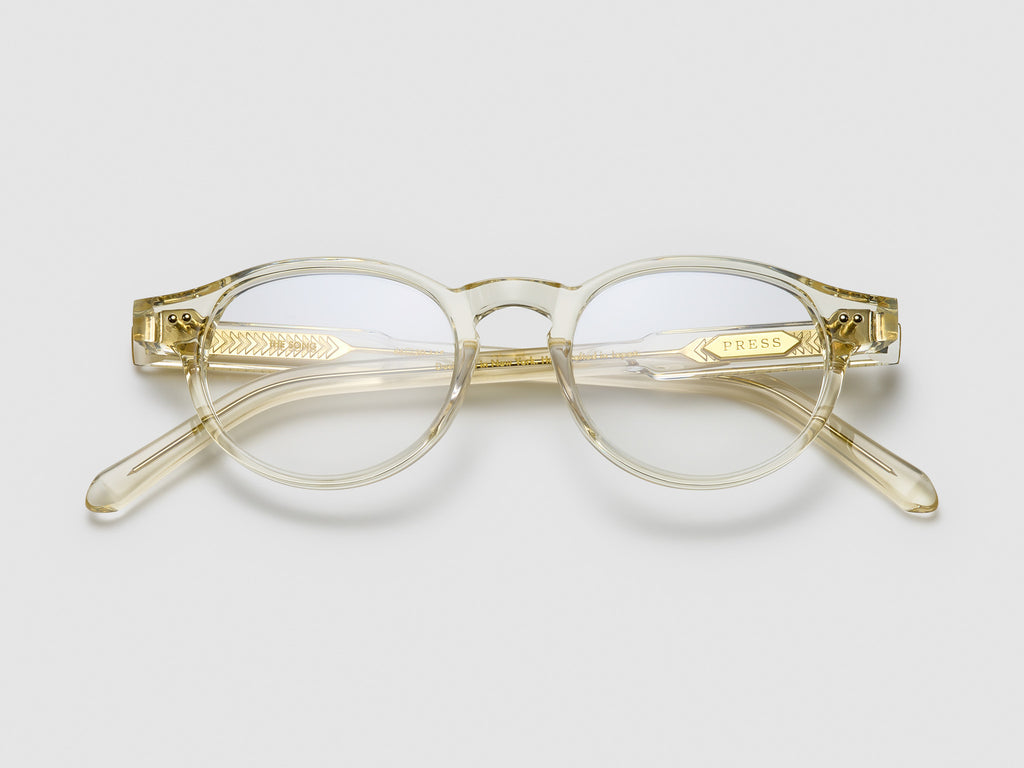 The Song Optical Vintage Crystal / Gold - TI008 #color_vintage-crystal-gold-ti008