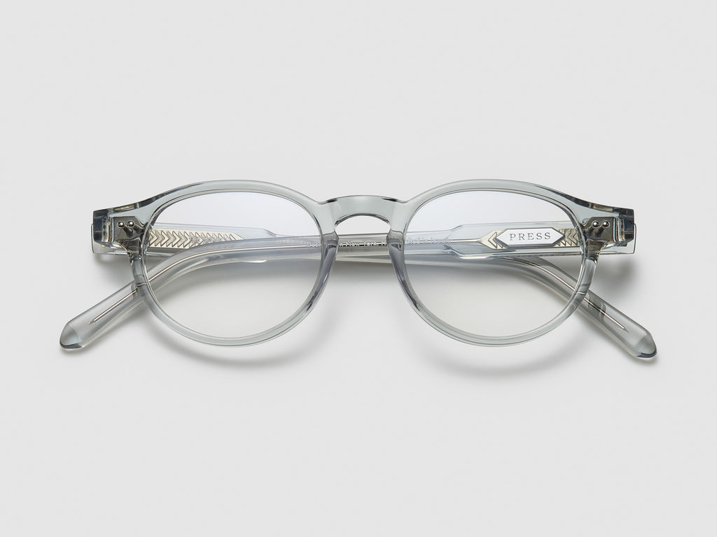 The Song Optical Smoke Crystal / Silver - TI009 #color_smoke-crystal-silver-ti009