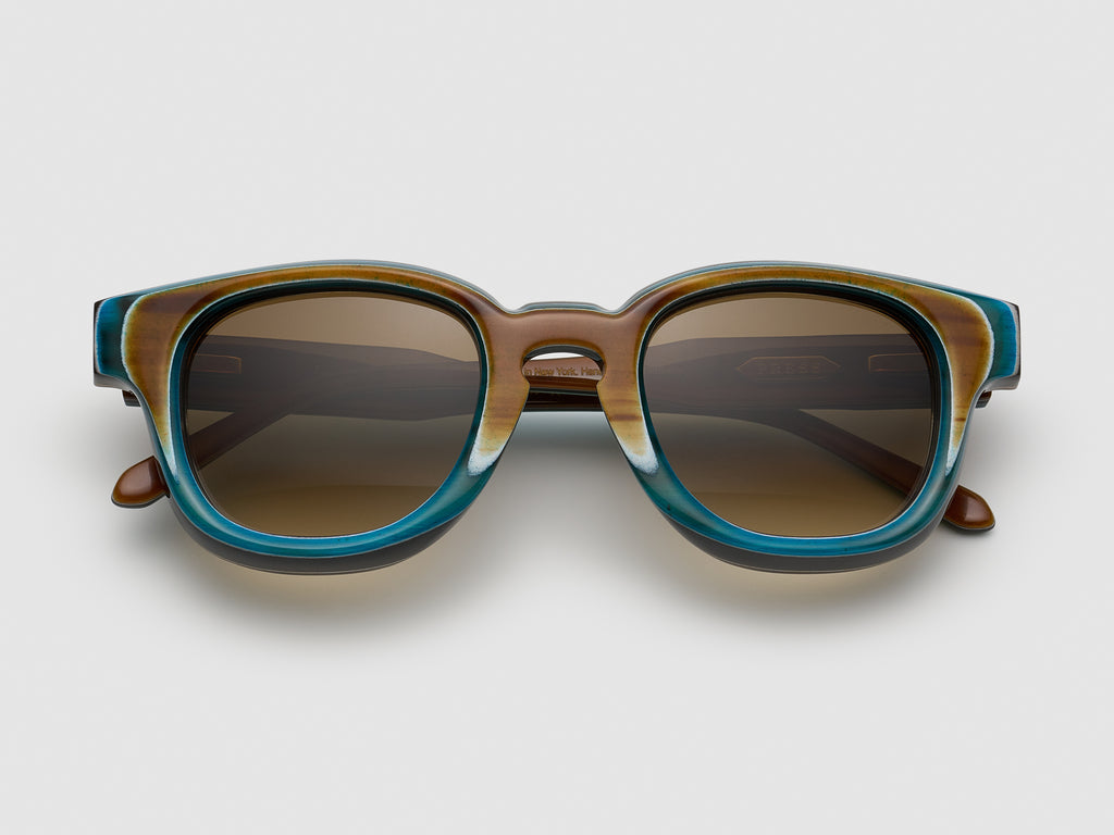 Soup Horn Caramel Teal Fade - JP031 #color_caramel-teal-fade-jp031