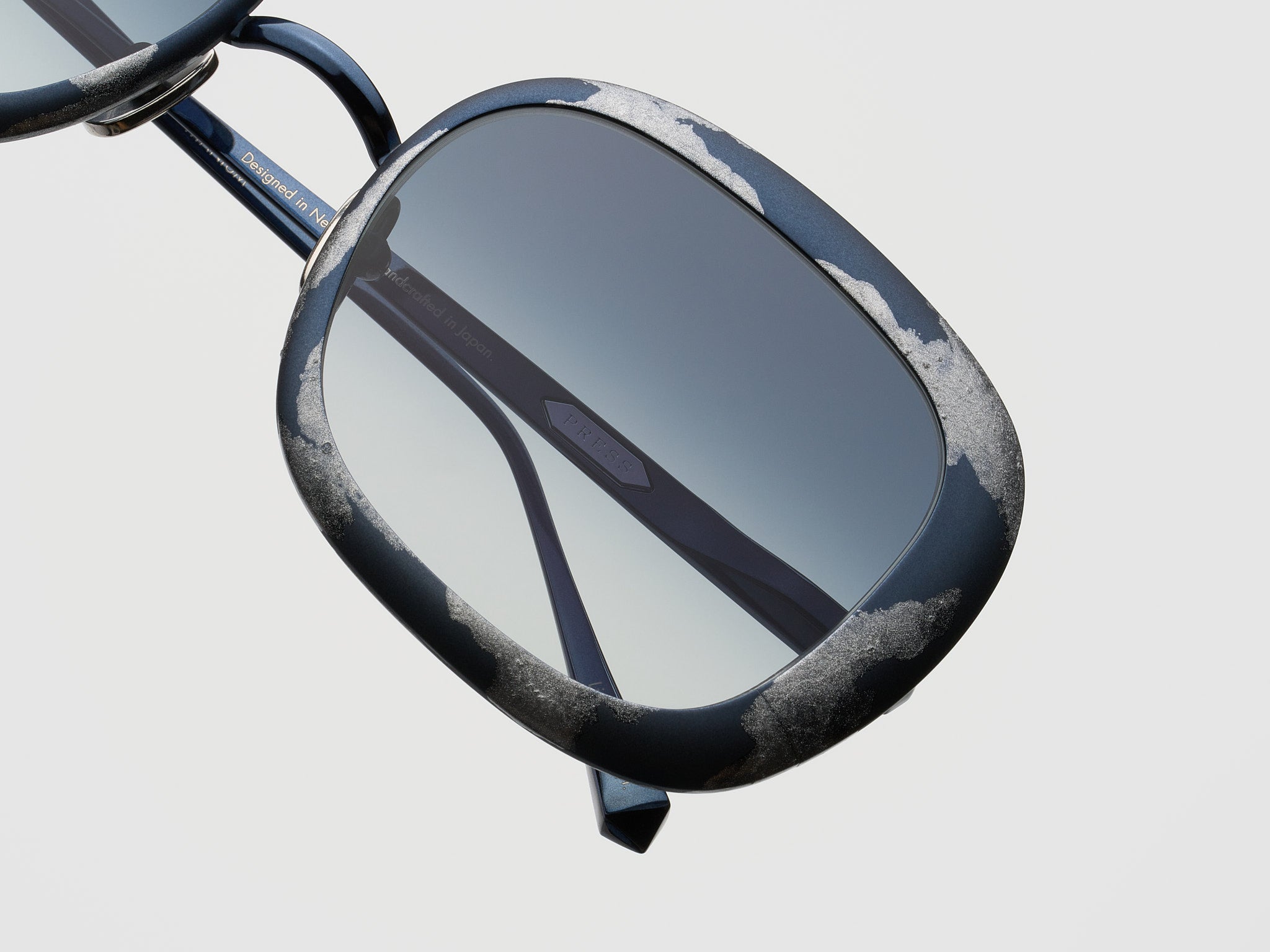Speedster Gold Leaf Navy Platinum Leaf - ST023 #color_navy-platinum-leaf-st023