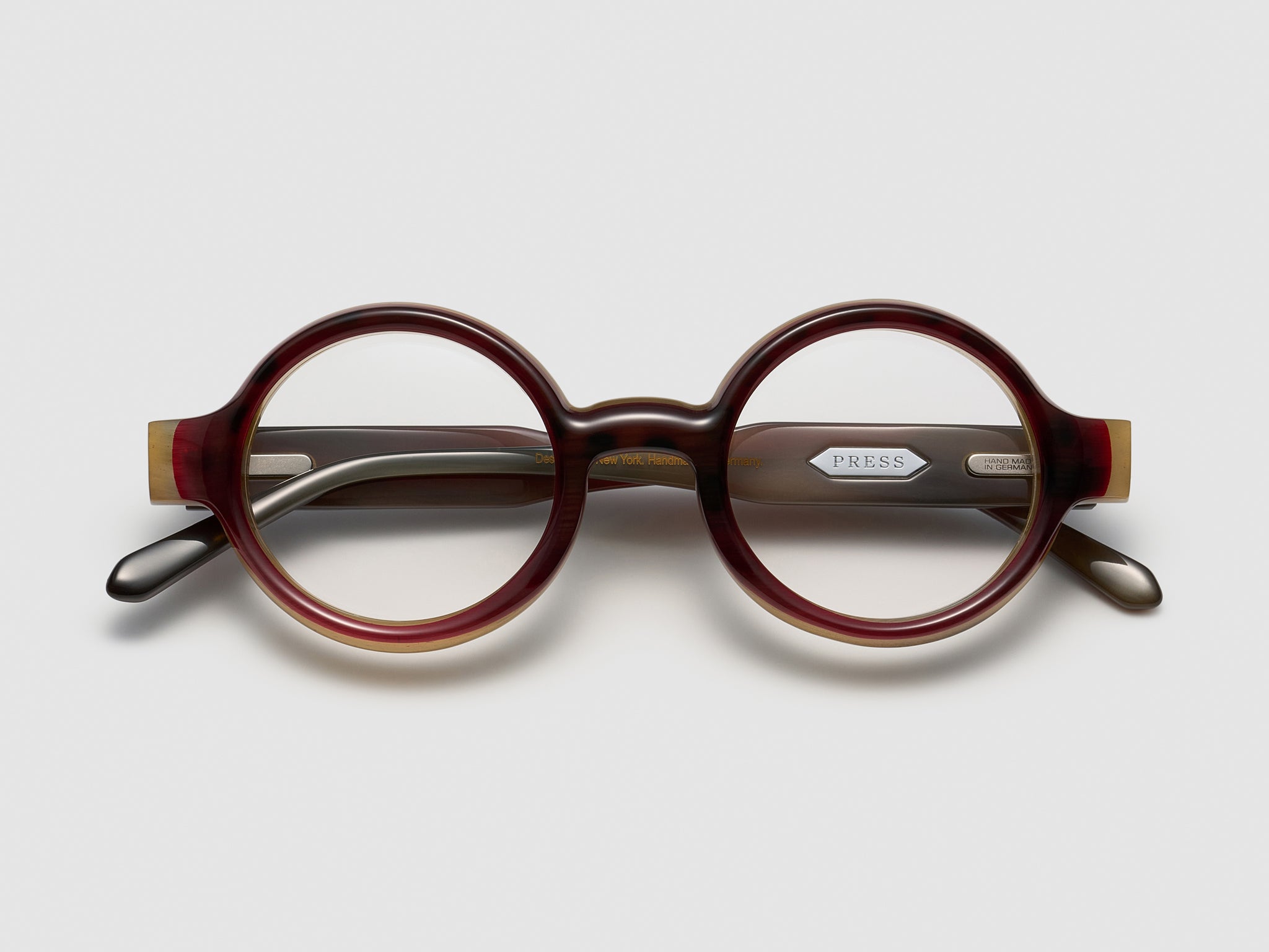 Splash Horn Burgundy Tortoise - JP032 #color_burgundy-tortoise-jp032