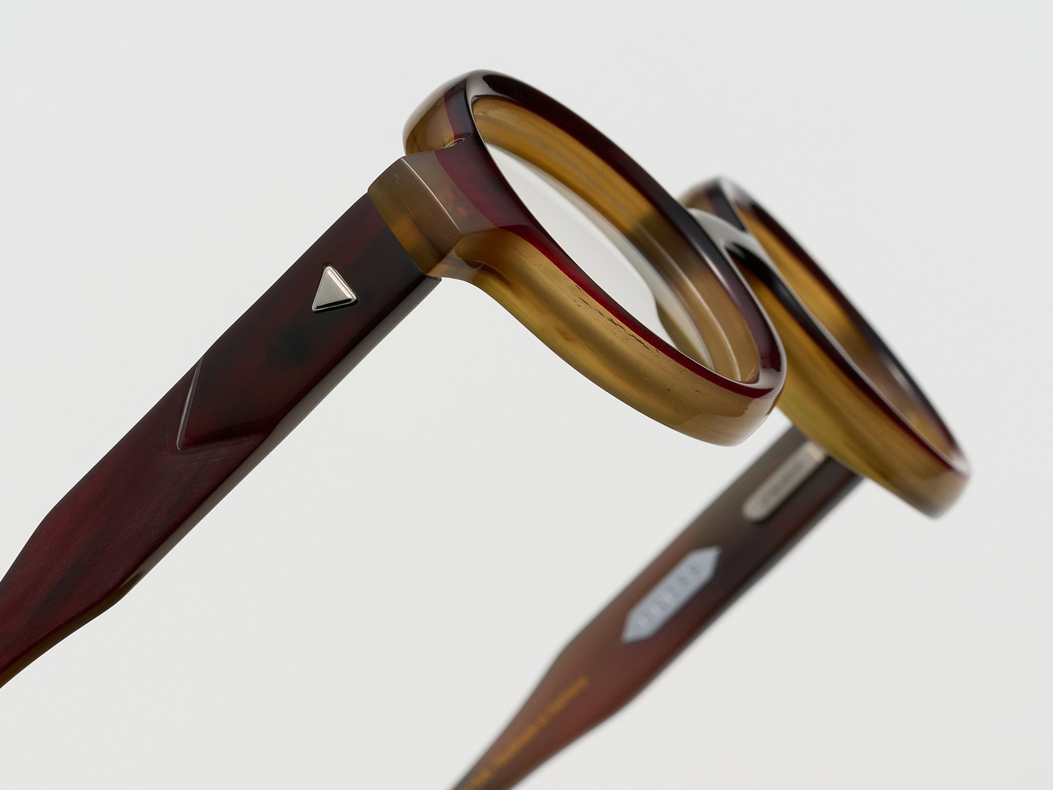 Splash Horn Burgundy Tortoise - JP032 #color_burgundy-tortoise-jp032
