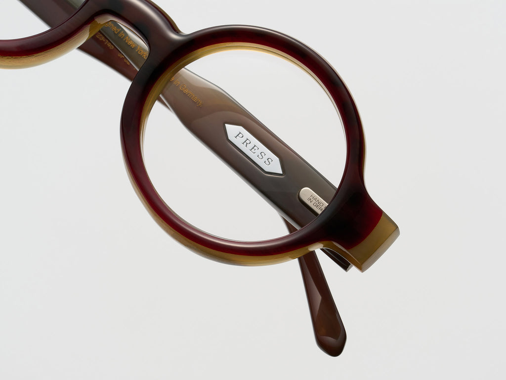Splash Horn Burgundy Tortoise - JP032 #color_burgundy-tortoise-jp032