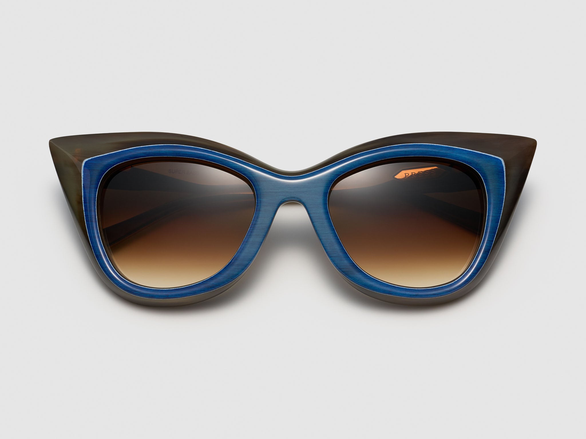 Super Bass Horn Cobalt / Brown - JP012 #color_cobalt-brown-jp012