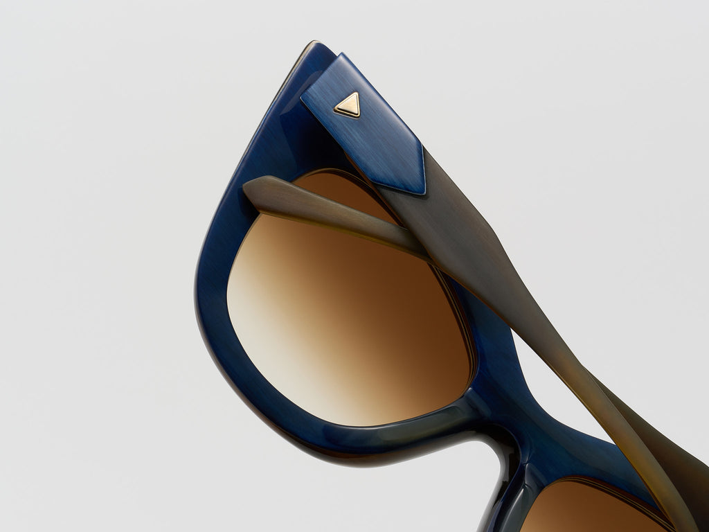Super Bass Horn Cobalt / Brown - JP012 #color_cobalt-brown-jp012