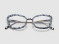 Stingray Marble Optical White Marble / Ruthenium - ST008 #color_white-marble-ruthenium-st008