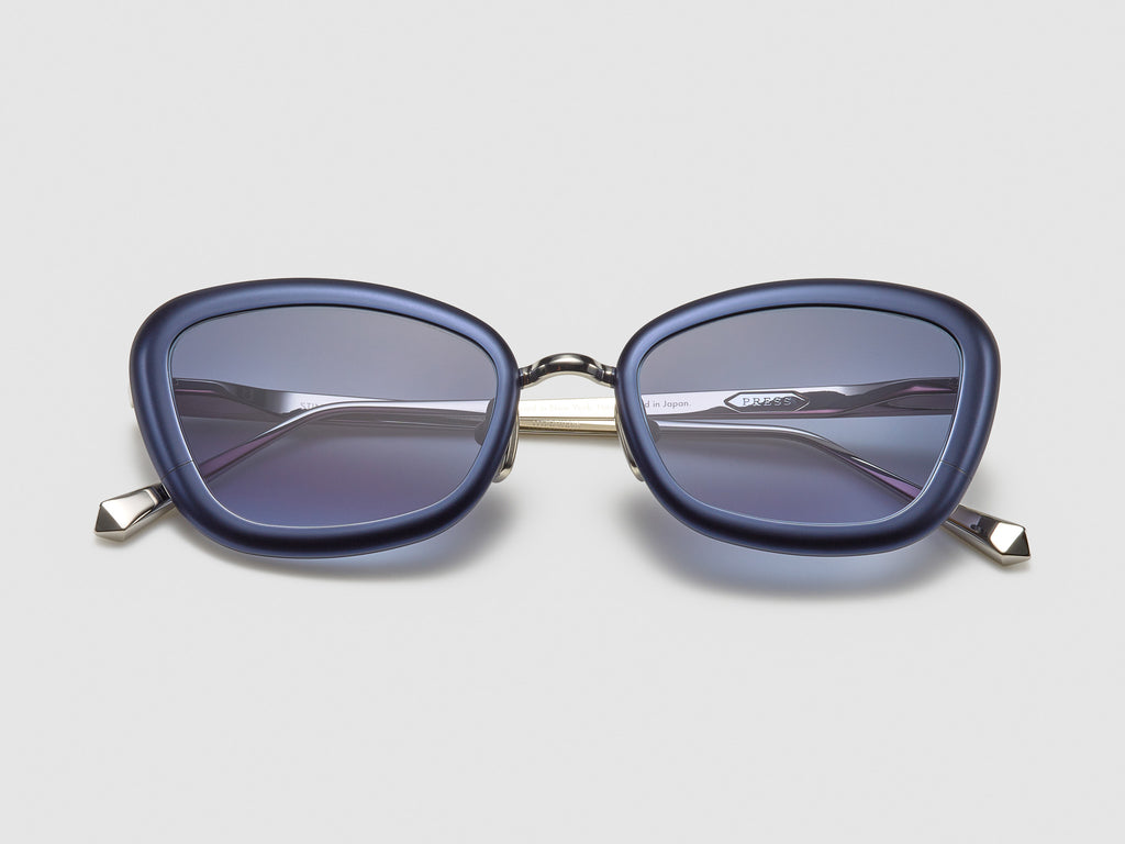 Stingray Navy / Platinum - ST001 #color_navy-platinum-st001