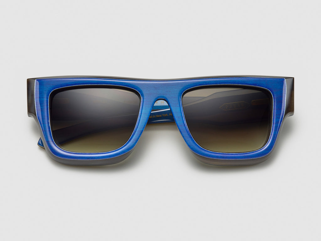 Untitled Horn Cobalt / Brown - JP012 #color_cobalt-brown-jp012