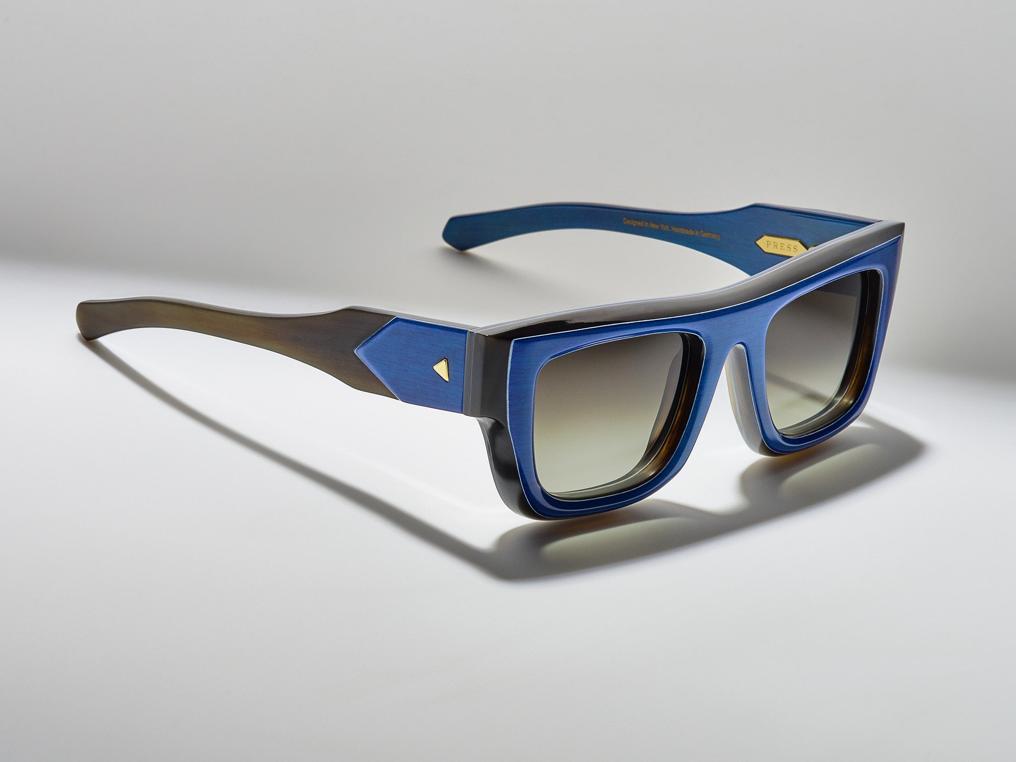 Untitled Horn Cobalt / Brown - JP012 #color_cobalt-brown-jp012