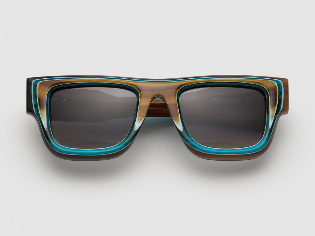 Untitled Horn Caramel Teal Fade - JP031 #color_caramel-teal-fade-jp031
