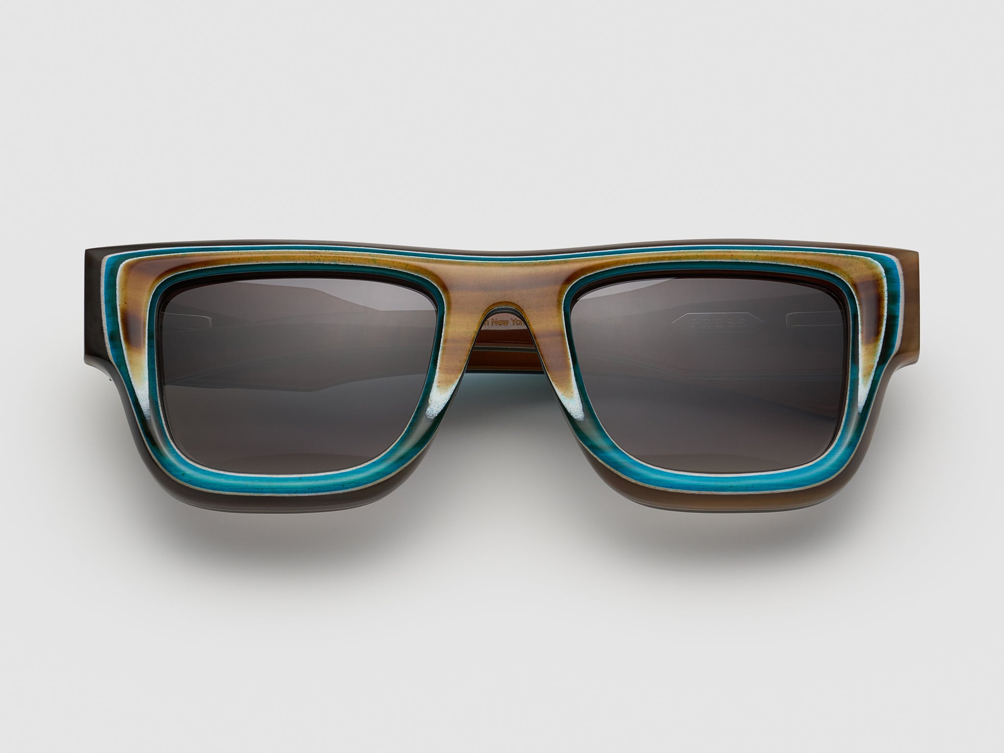 Untitled Horn Caramel Teal Fade - JP031 #color_caramel-teal-fade-jp031