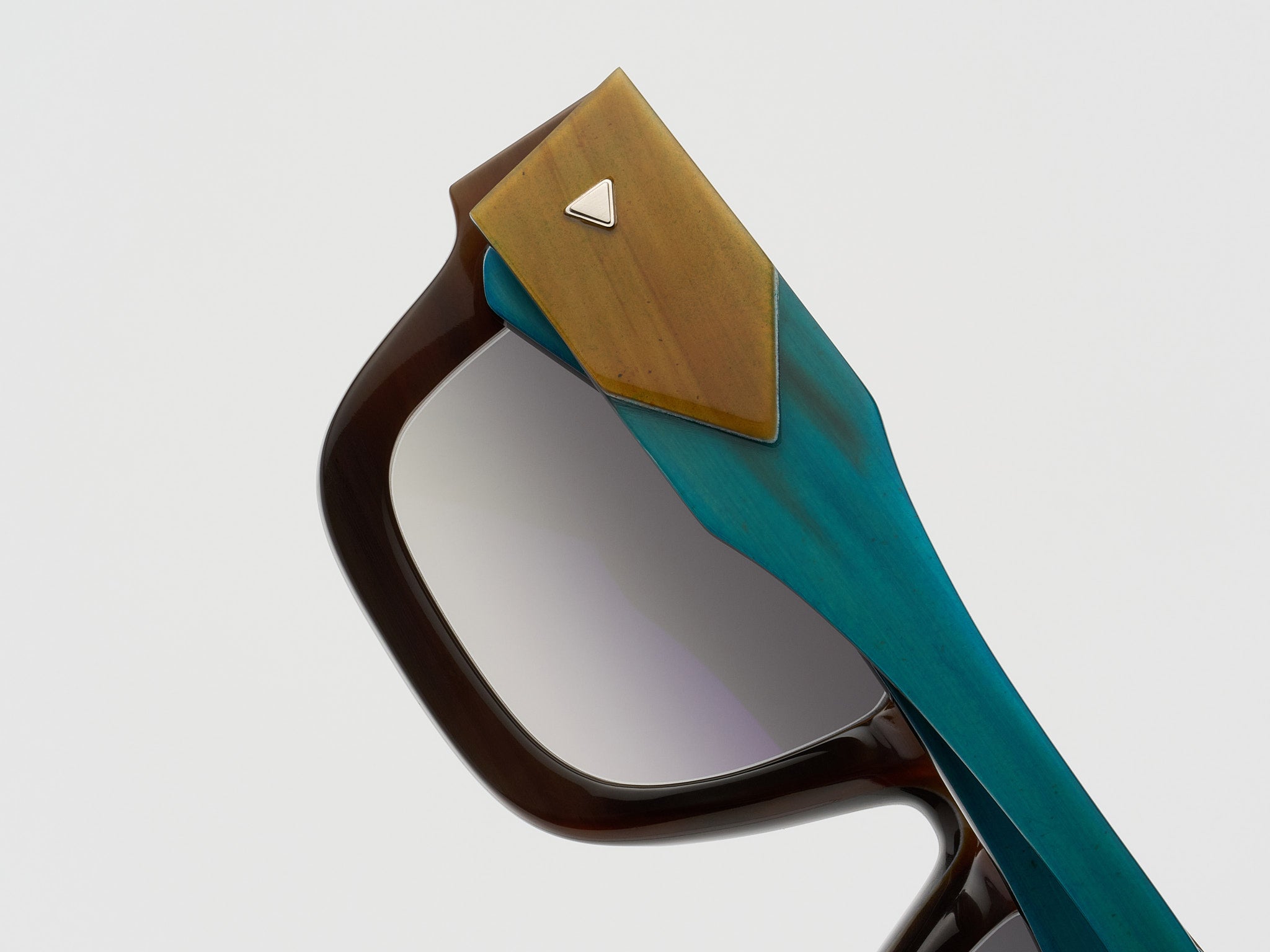Untitled Horn Caramel Teal Fade - JP031 #color_caramel-teal-fade-jp031