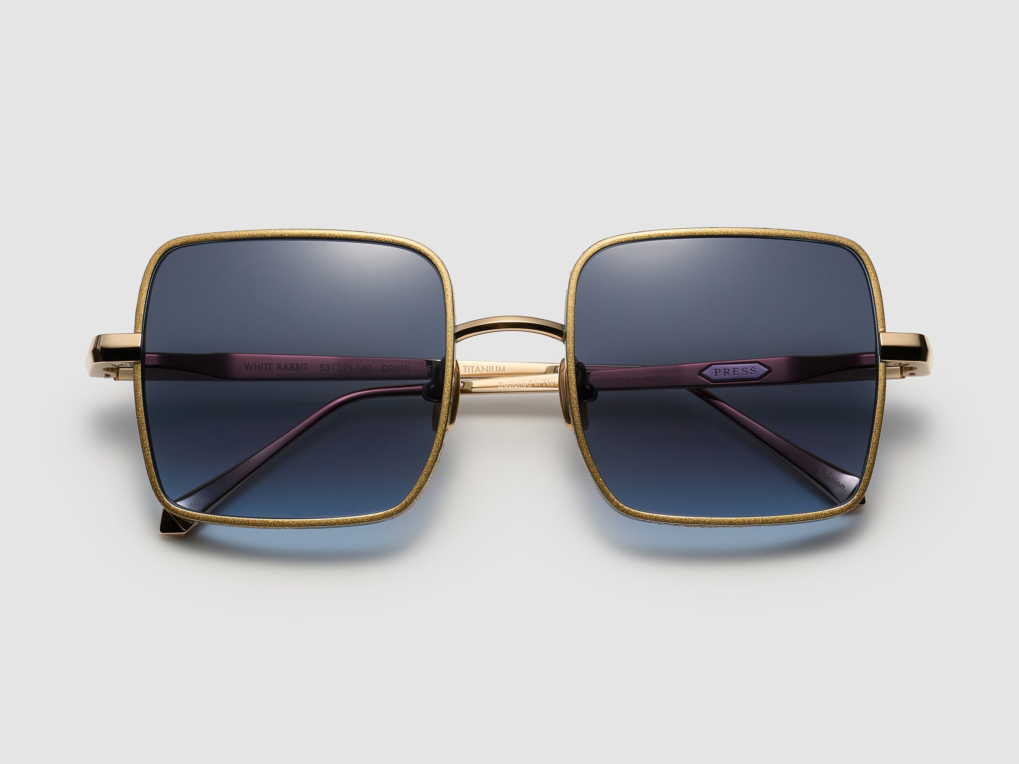 White Rabbit Gold Leaf – PRESS EYEWEAR