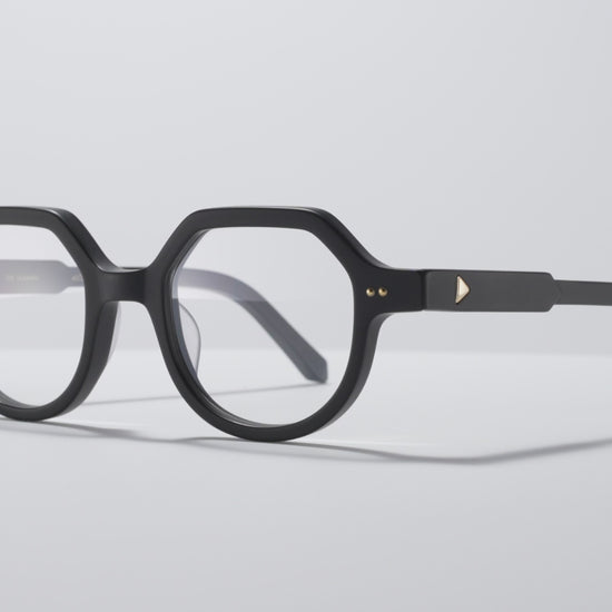 The Taxman Optical Matte Black / Gold - TI001 #color_matte-black-gold-ti001