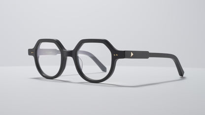 The Taxman Optical Matte Black / Gold - TI001 