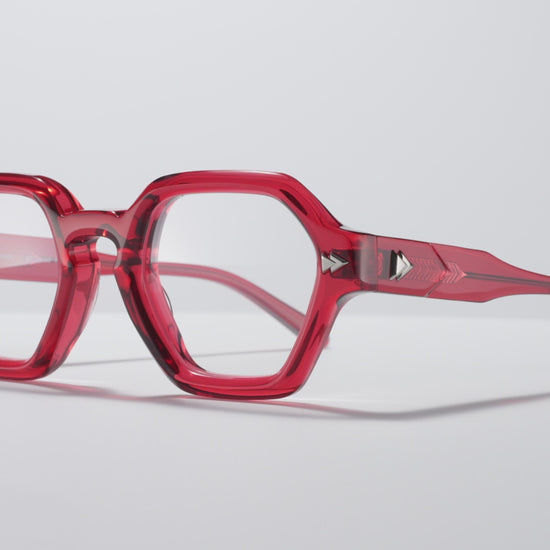 Birth Optical Crimson / Silver - PU006 #color_crimson-silver-pu006