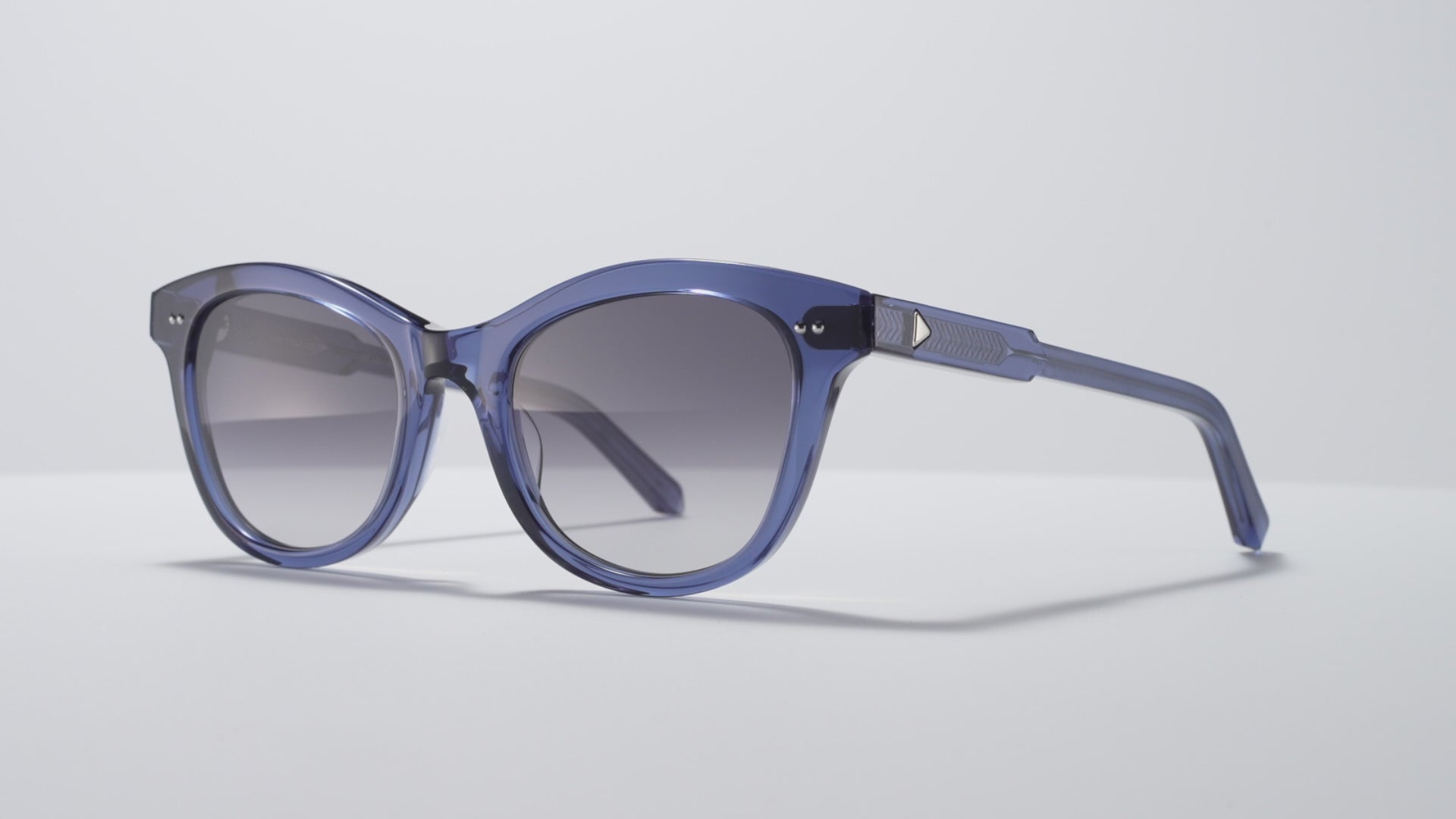The Charade Blue Crystal / Silver - TI002 #color_blue-crystal-silver-ti002