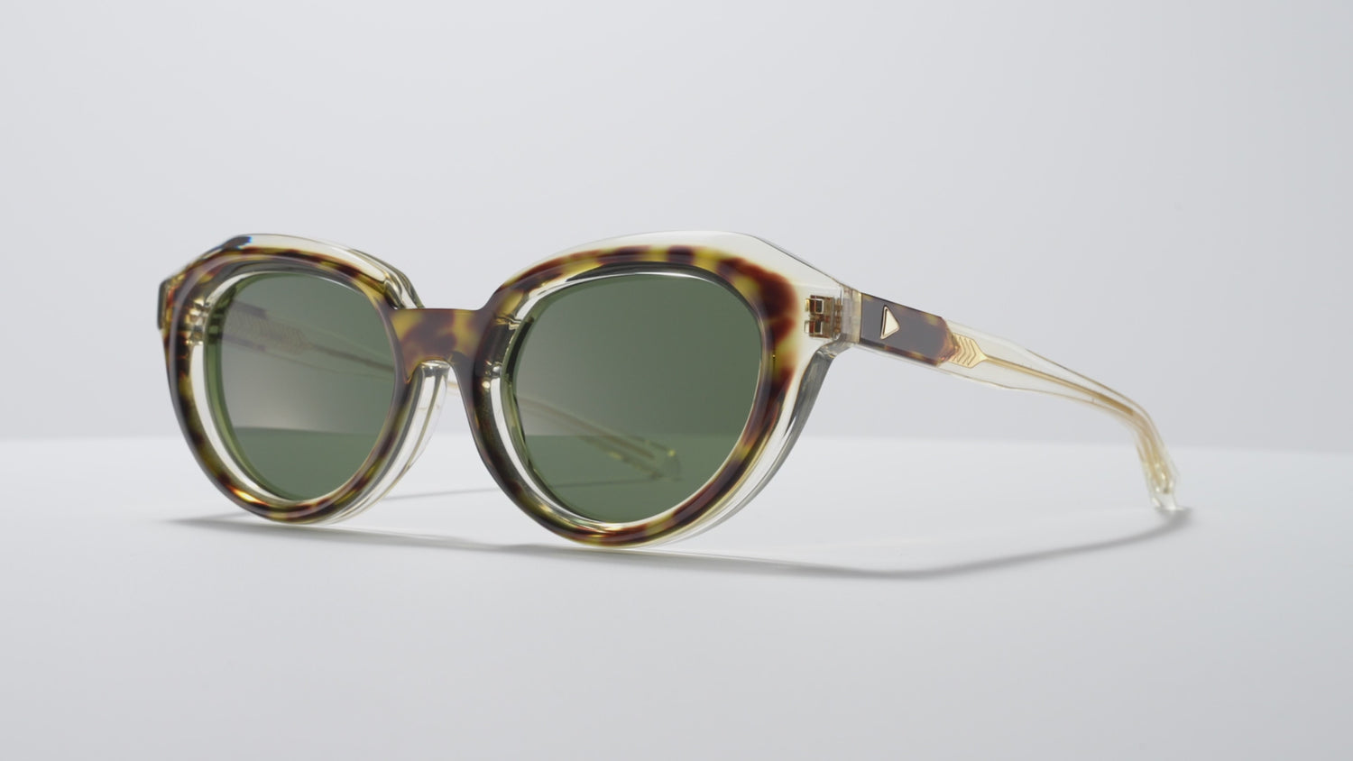 Infinity Tokyo Tortoise / Vintage Crystal / Gold - LE003 