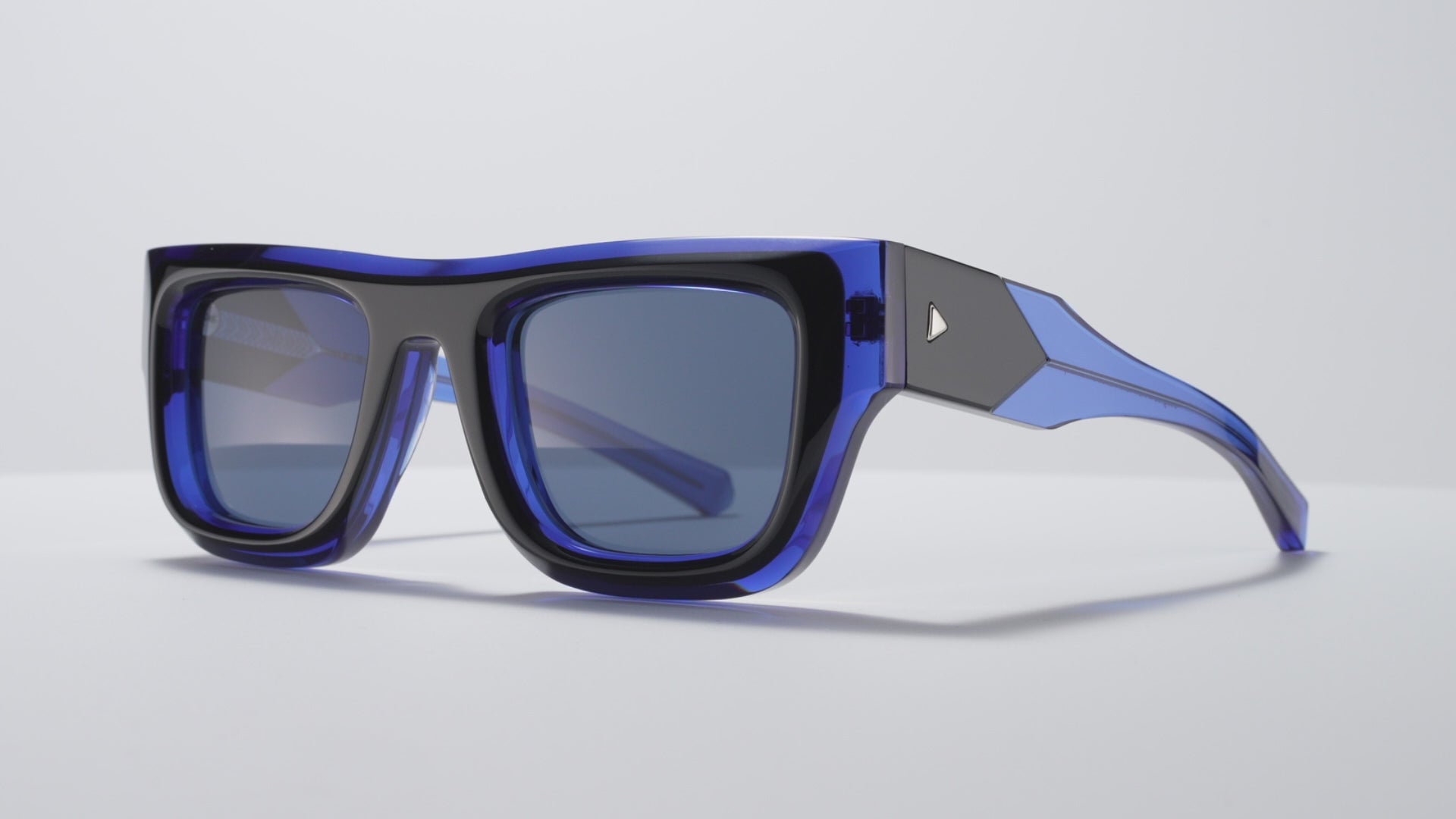 Untitled Black / Navy Crystal / Silver - LE001 #color_blackbird-le001