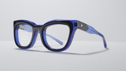 Lioness Optical Black / Navy Crystal / Silver - LE001 