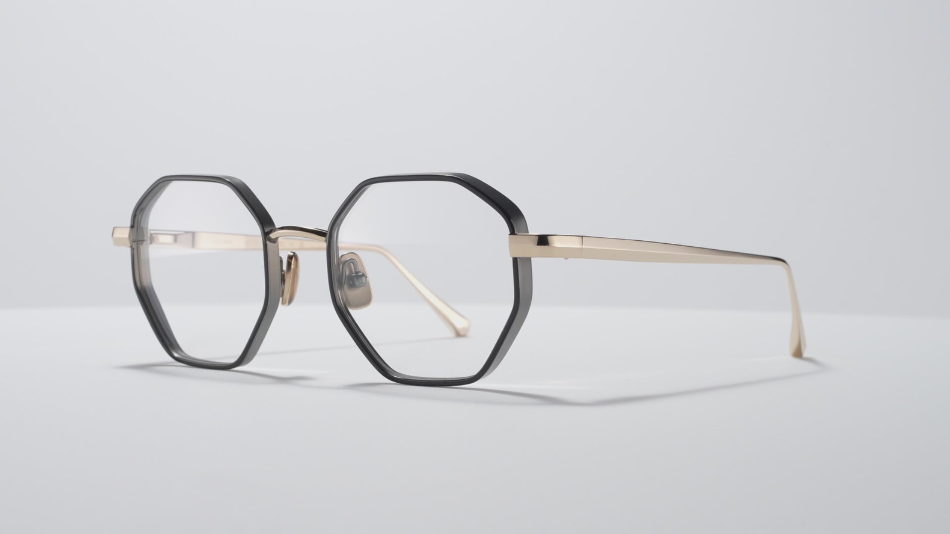 Lazarus Optical Shiny Black / Shiny Gold / Matte Ruthenium - DR003 #color_shiny-black-shiny-gold-matte-ruthenium-dr003