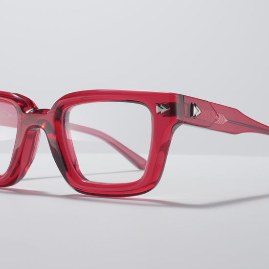 Electric Optical Crimson / Silver - PU006 #color_crimson-silver-pu006