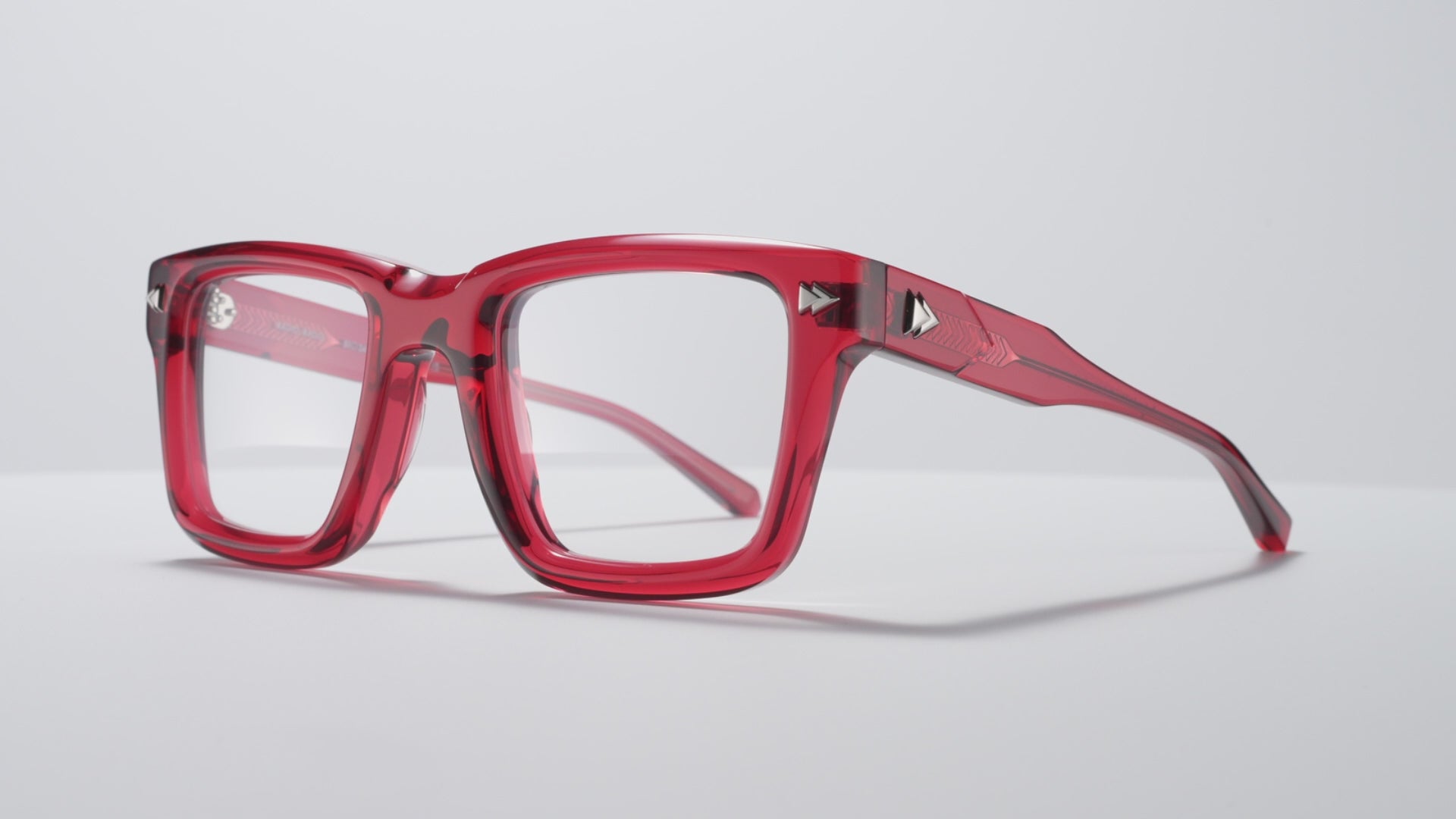 Radio, Radio Optical Crimson / Silver - PU006 #color_crimson-silver-pu006