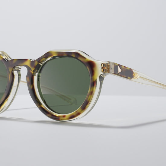 Daze Tokyo Tortoise / Vintage Crystal / Gold - LE003 #color_champagne-poetry-le003