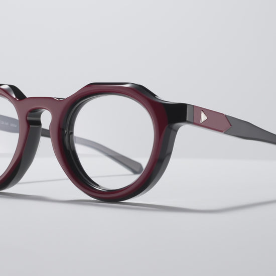 Daze Optical Red / Black / Silver - LE004 #color_red-rain-le004
