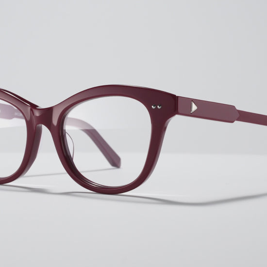 The Charade Optical Red / Silver - TI007 #color_red-silver-ti007