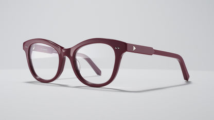 The Charade Optical Red / Silver - TI007 