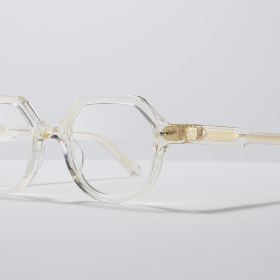 The Taxman Optical Vintage Crystal / Gold - TI008 #color_vintage-crystal-gold-ti008